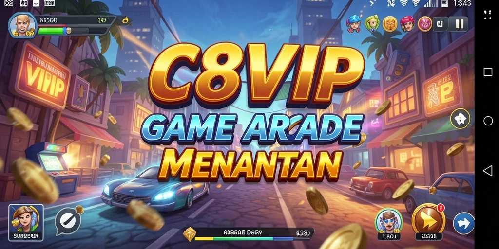 Screenshot gameplay C8VIP menampilkan aksi seru dan tantangan menarik.
