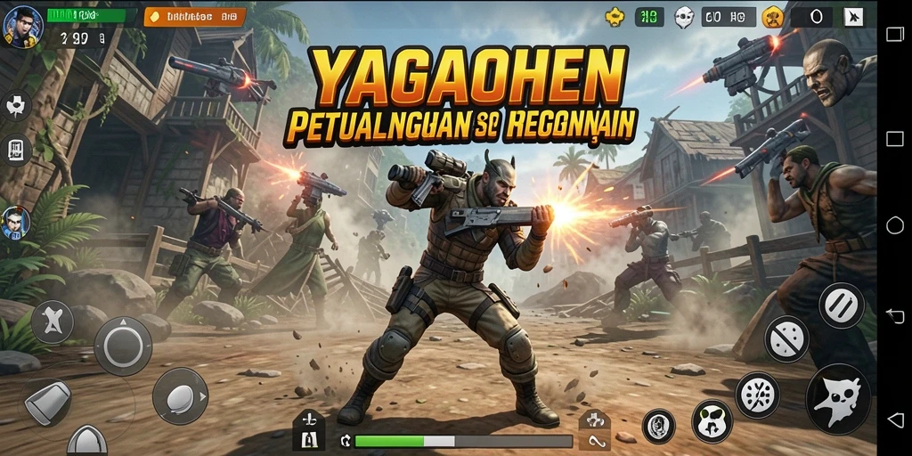 Screenshot gameplay YAGAOHEN menampilkan aksi mendebarkan dan grafis yang menawan.